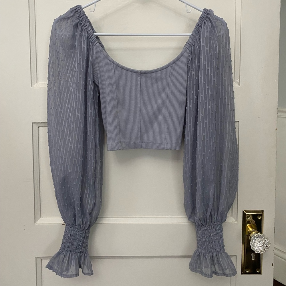 Urban Outfitters Puff Sleeve Top